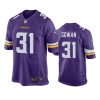 tay gowan vikings game purple jersey