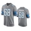 taylor decker lions game silver jersey