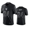 taylor rapp rams black reflective limited jersey