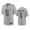 teddy bridgewater dolphins gray atmosphere fashion game jersey