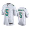 teddy bridgewater dolphins white game jersey