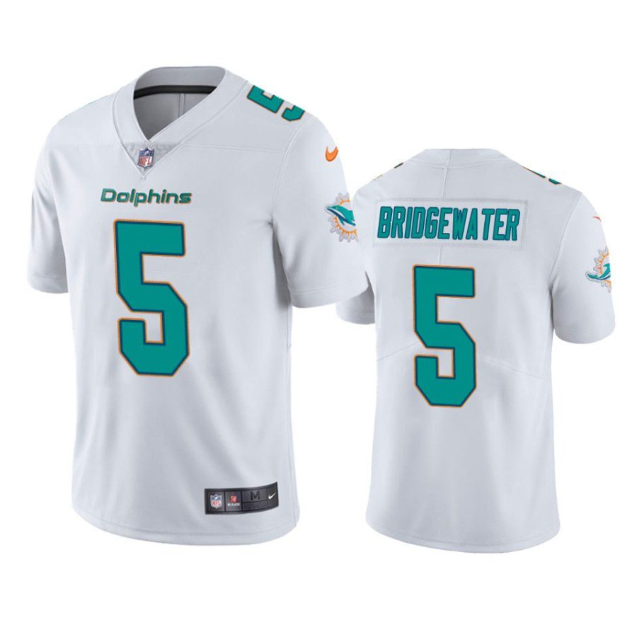 teddy bridgewater dolphins white vapor jersey