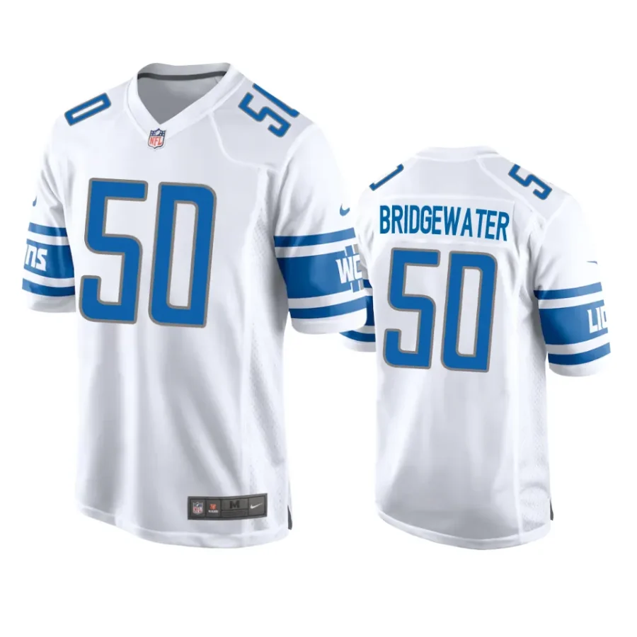 teddy bridgewater lions white game jersey