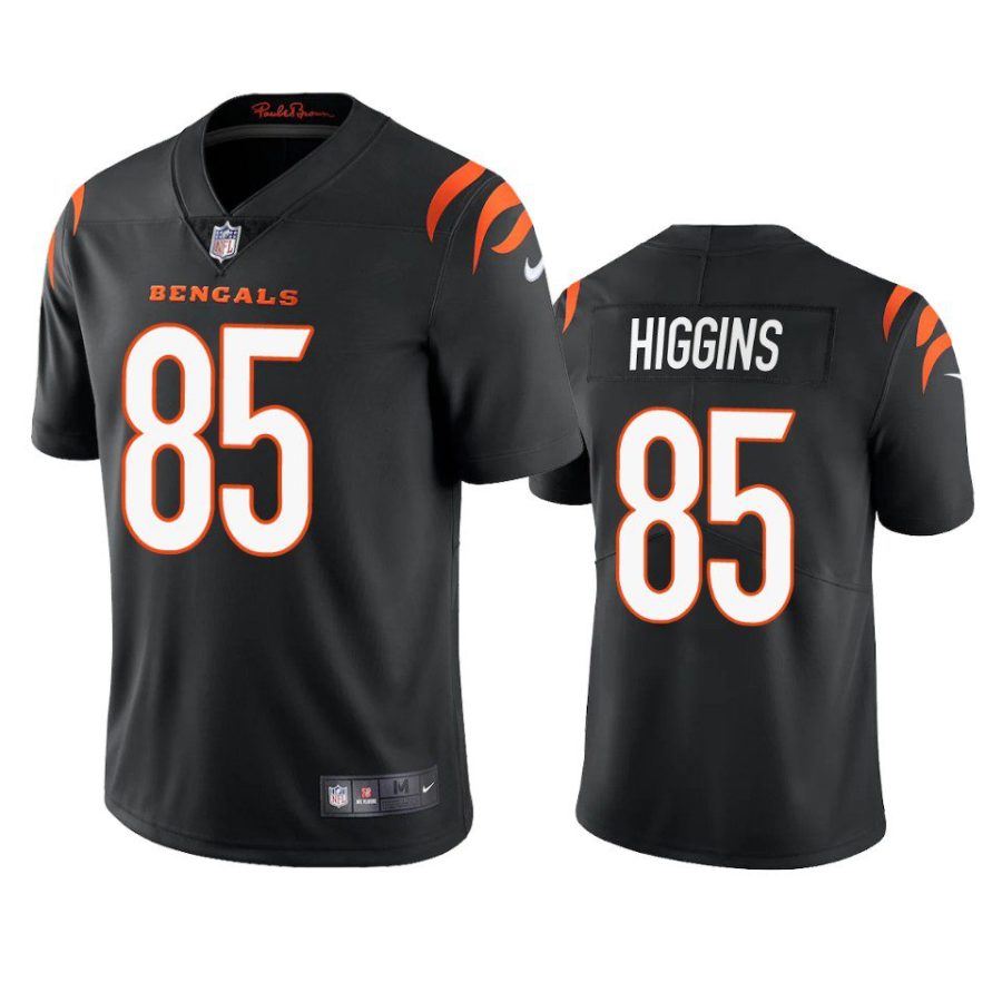 tee higgins bengals black vapor jersey 0a