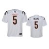 tee higgins game youth white jersey