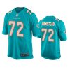 terron armstead dolphins game aqua jersey