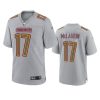 terry mclaurin commanders gray atmosphere fashion game jersey