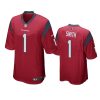 texans tremon smith game red jersey