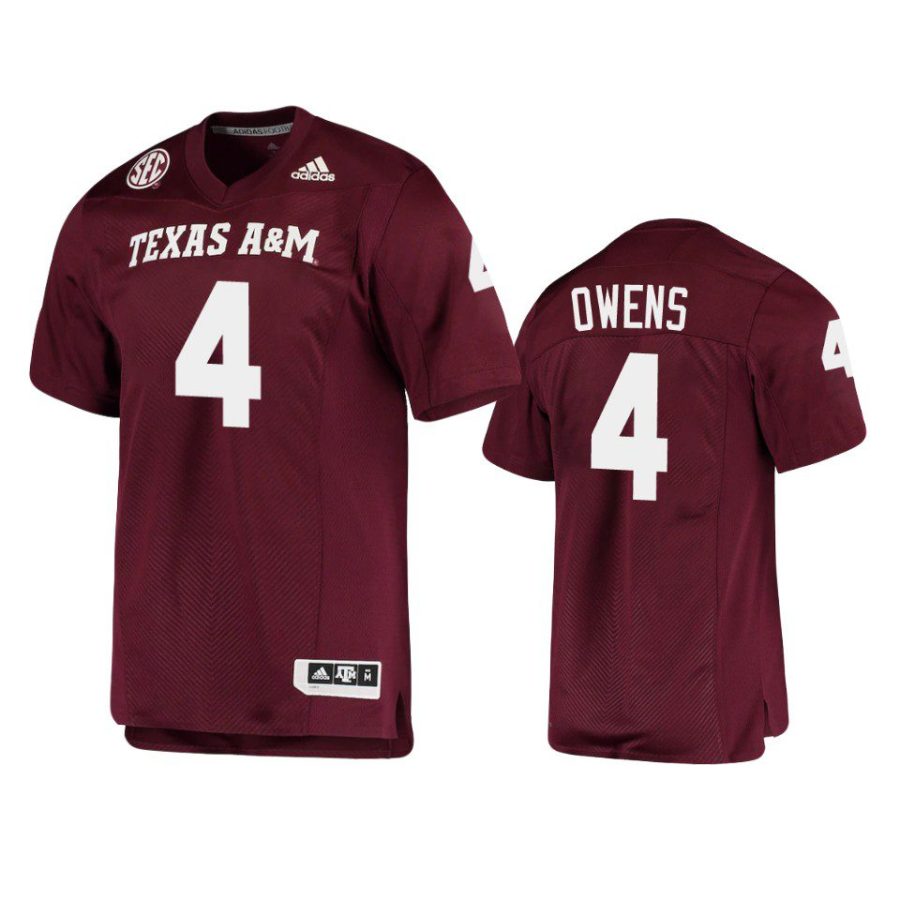 texas am aggies rueben owens maroon alumni jersey