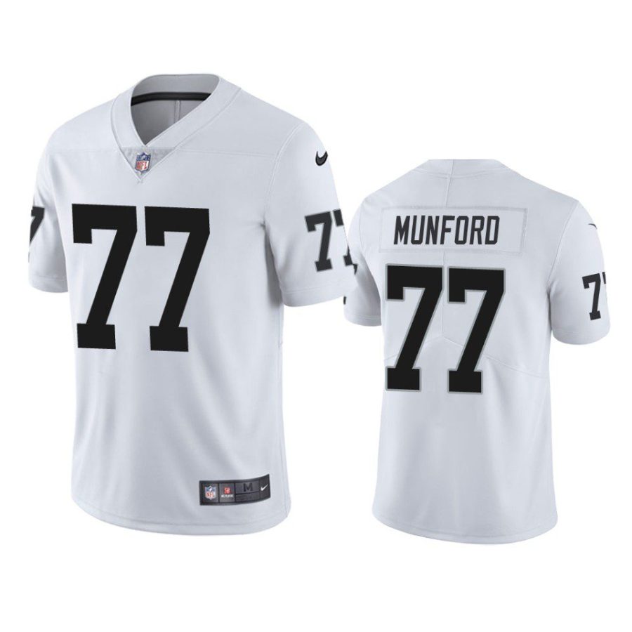 thayer munford raiders vapor limited white jersey