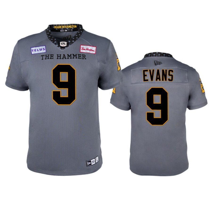 tiger cats dane evans grey replica jersey