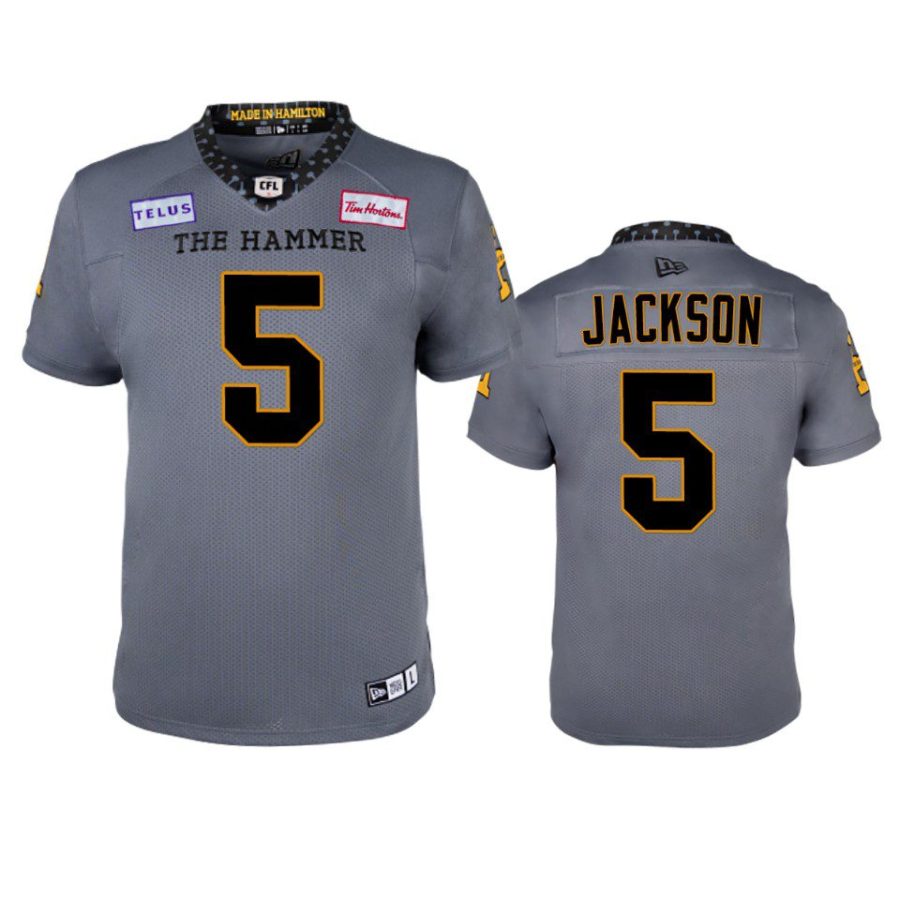 tiger cats don jackson grey replica jersey