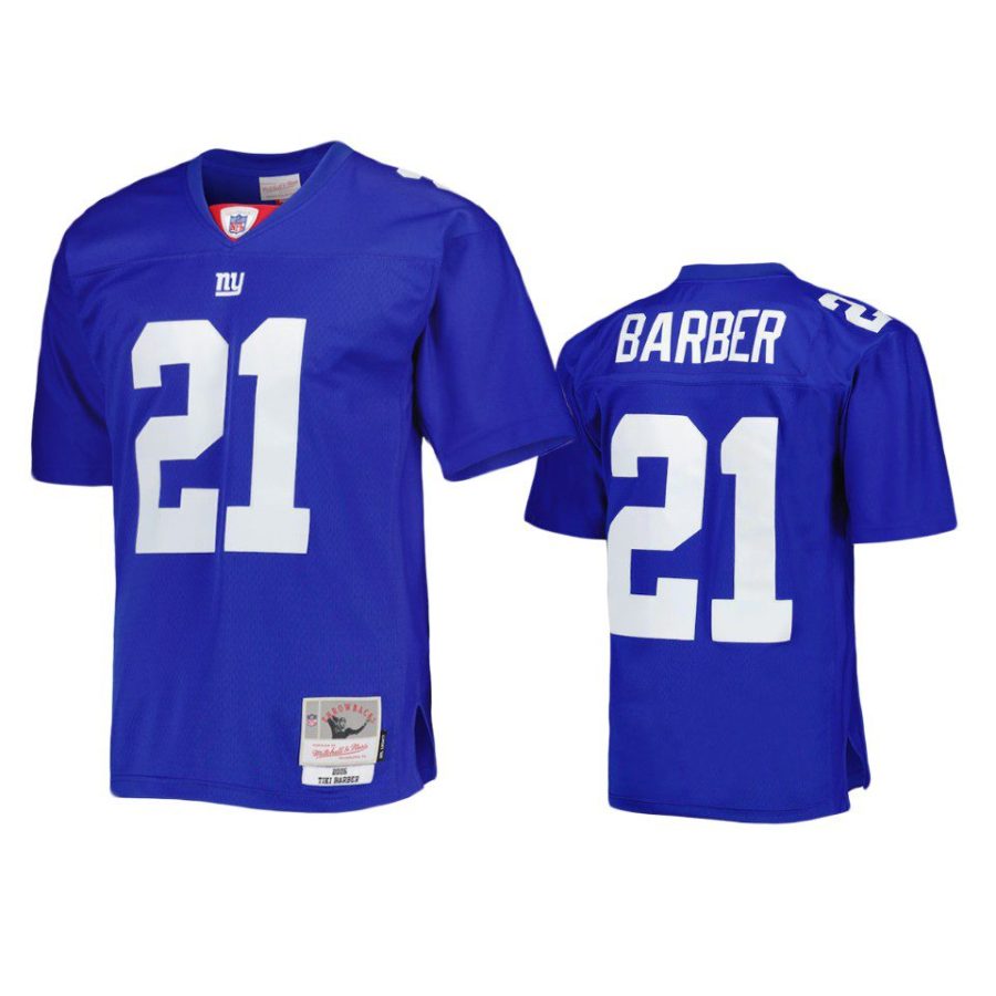 tiki barber giants royal legacy replica jersey