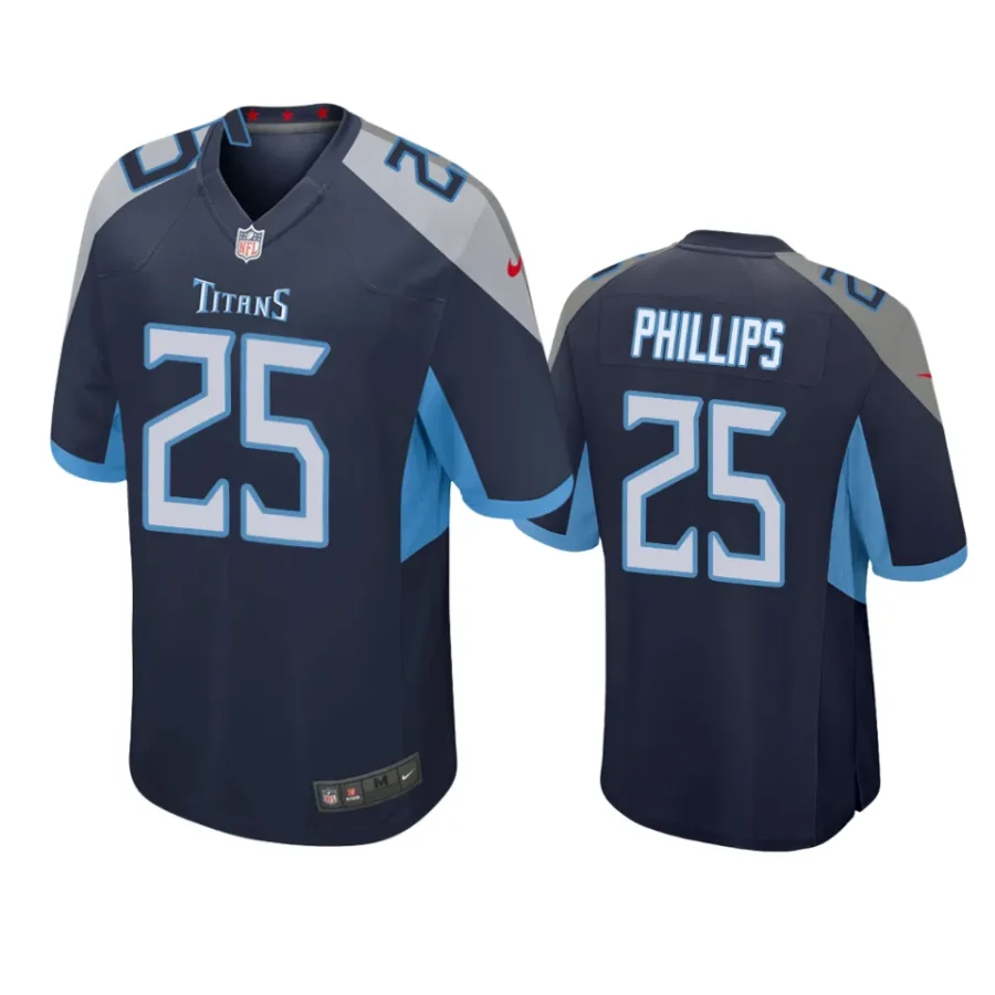 titans darius phillips game navy jersey