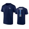 titans navy fathers day number one dad t shirt