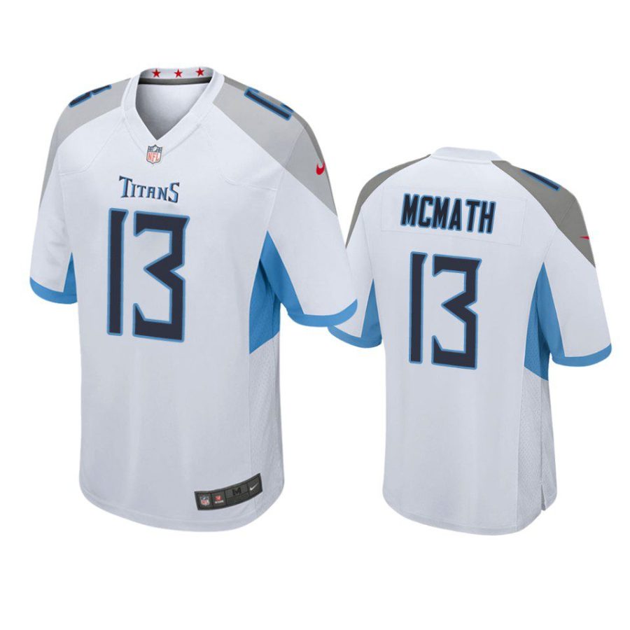 titans racey mcmath game white jersey