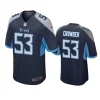 titans tae crowder game navy jersey