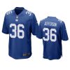 tony jefferson giants royal game jersey