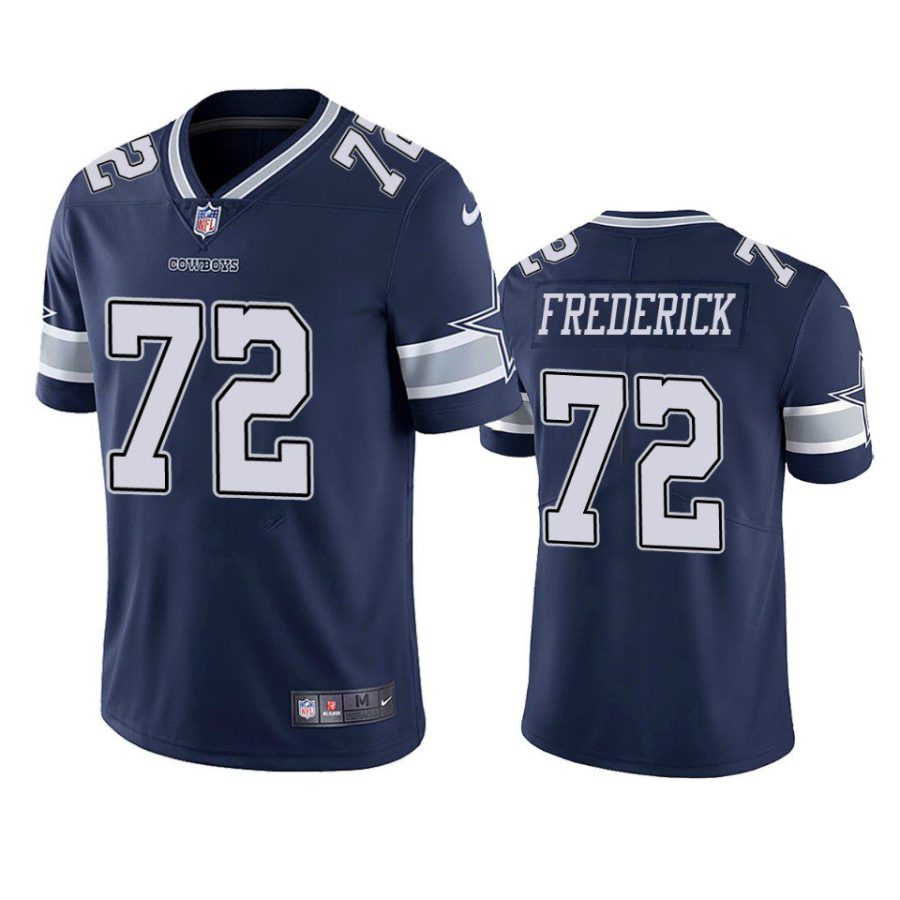 travis frederick cowboys navy vapor jersey 0a