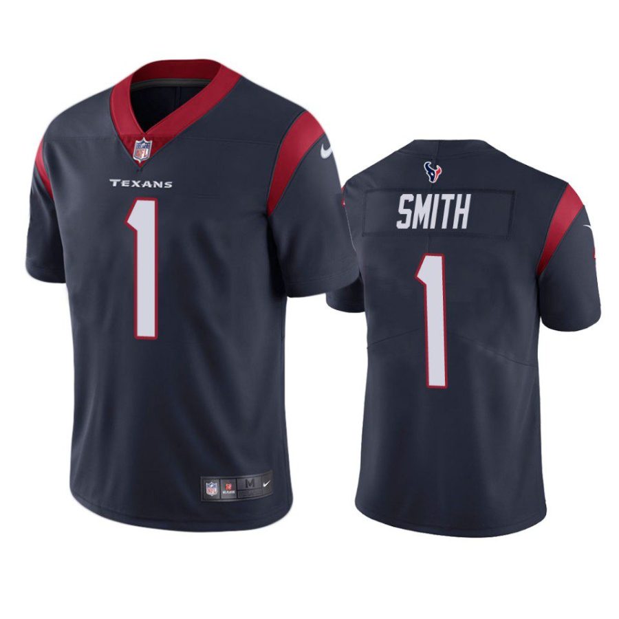 tremon smith texans jersey navy vapor limited