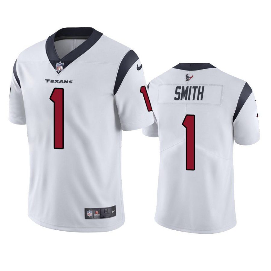 tremon smith texans jersey white vapor limited