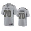 trevor penning saints gray atmosphere fashion game jersey