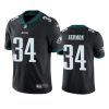 trey sermon eagles black vapor limited jersey