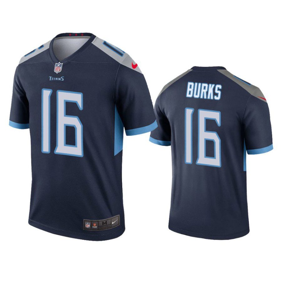 treylon burks titans legend navy jersey