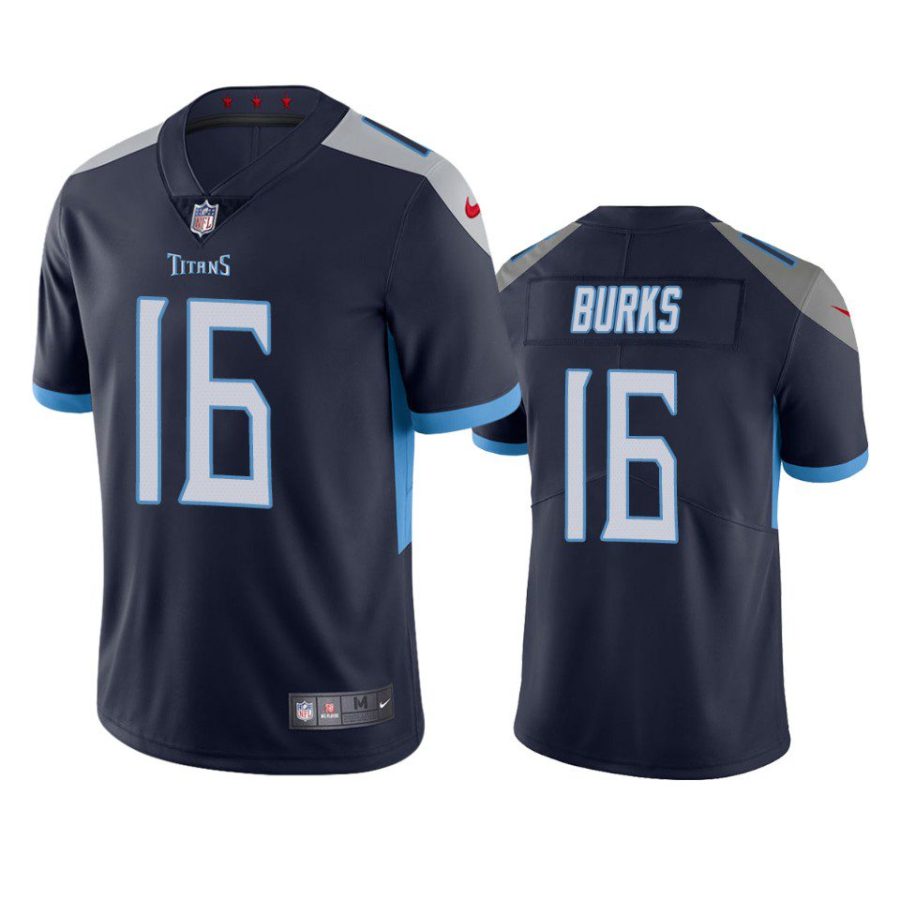 treylon burks titans navy vapor limited jersey