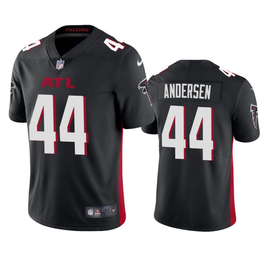 troy andersen falcons vapor limited black jersey