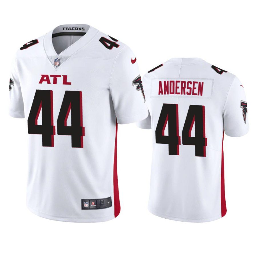 troy andersen falcons vapor limited white jersey
