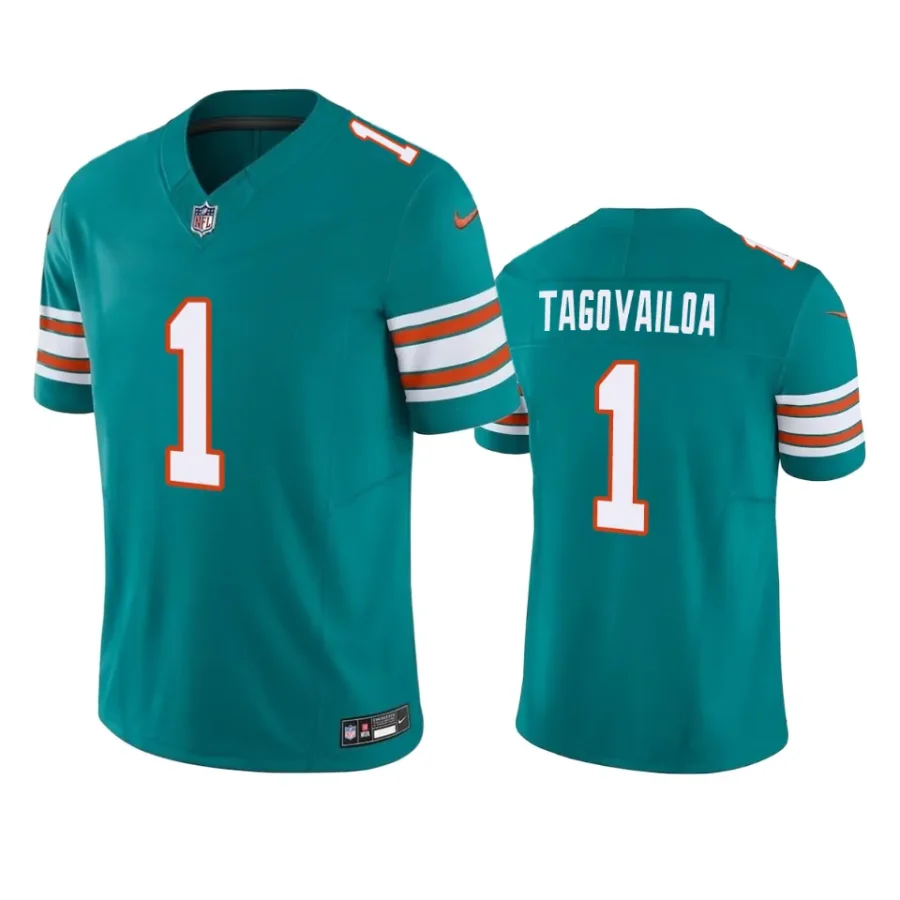 tua tagovailoa dolphins aqua vapor f.u.s.e. limited jersey