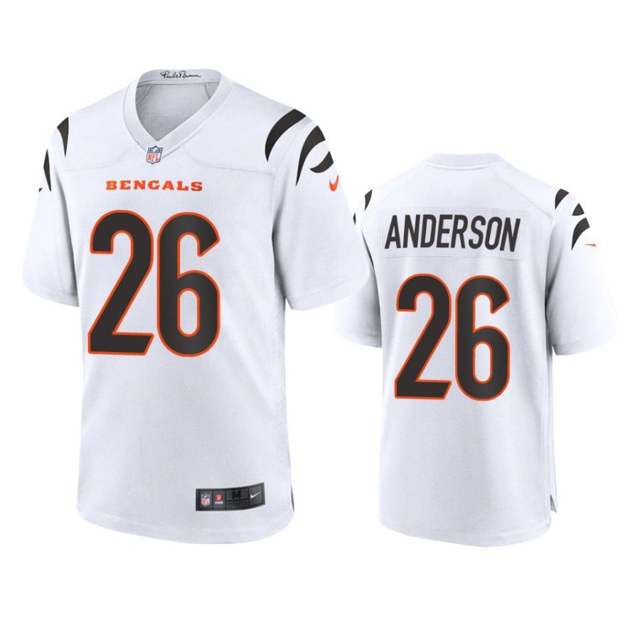 tycen anderson bengals game white jersey