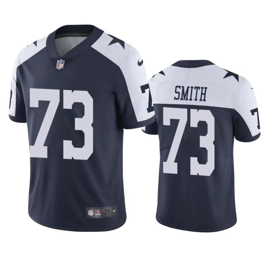 tyler smith cowboys alternate vapor limited navy jersey