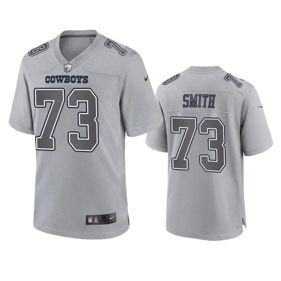 tyler smith cowboys gray atmosphere fashion game jersey