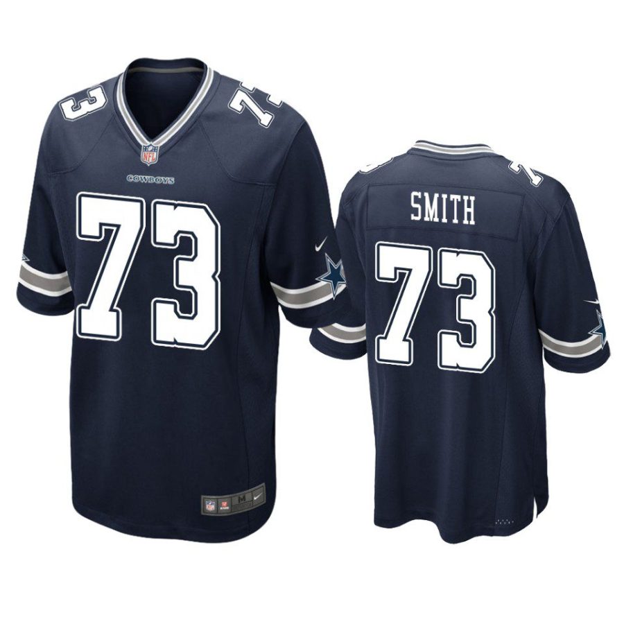 tyler smith cowboys navy game jersey