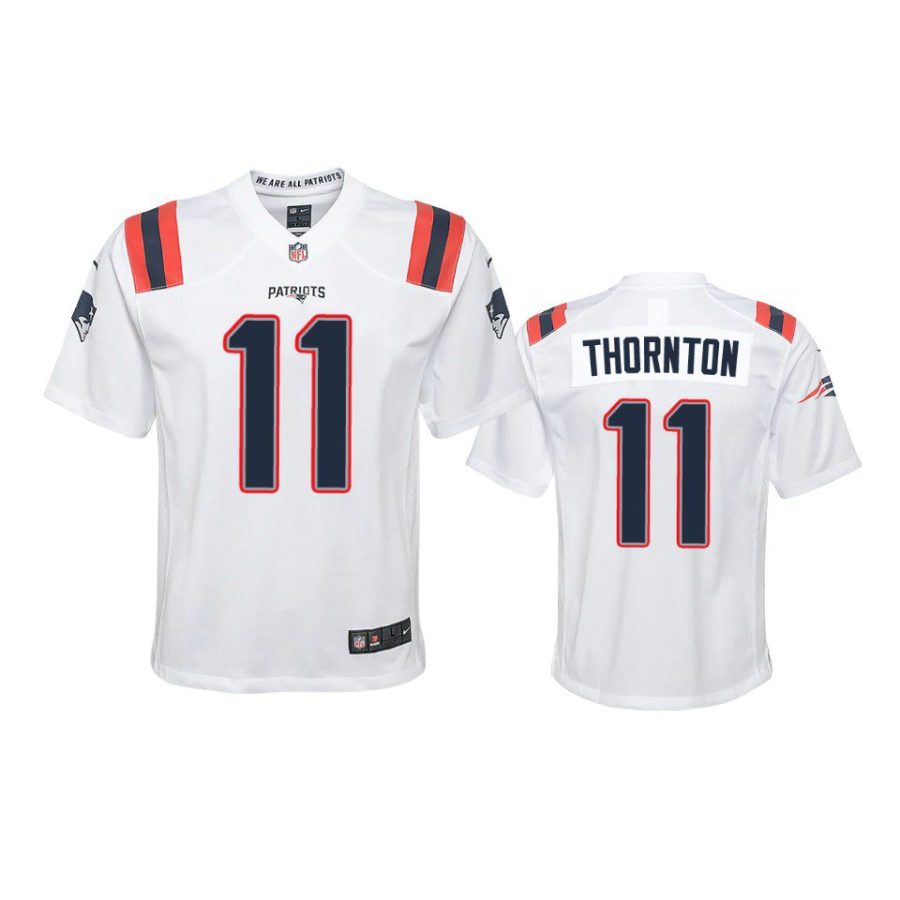 tyquan thornton game youth white jersey