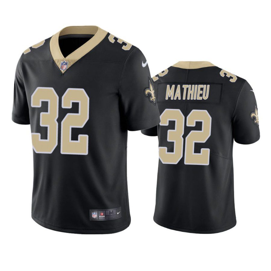 tyrann mathieu saints vapor limited black jersey