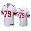 tyre phillips giants game white jersey