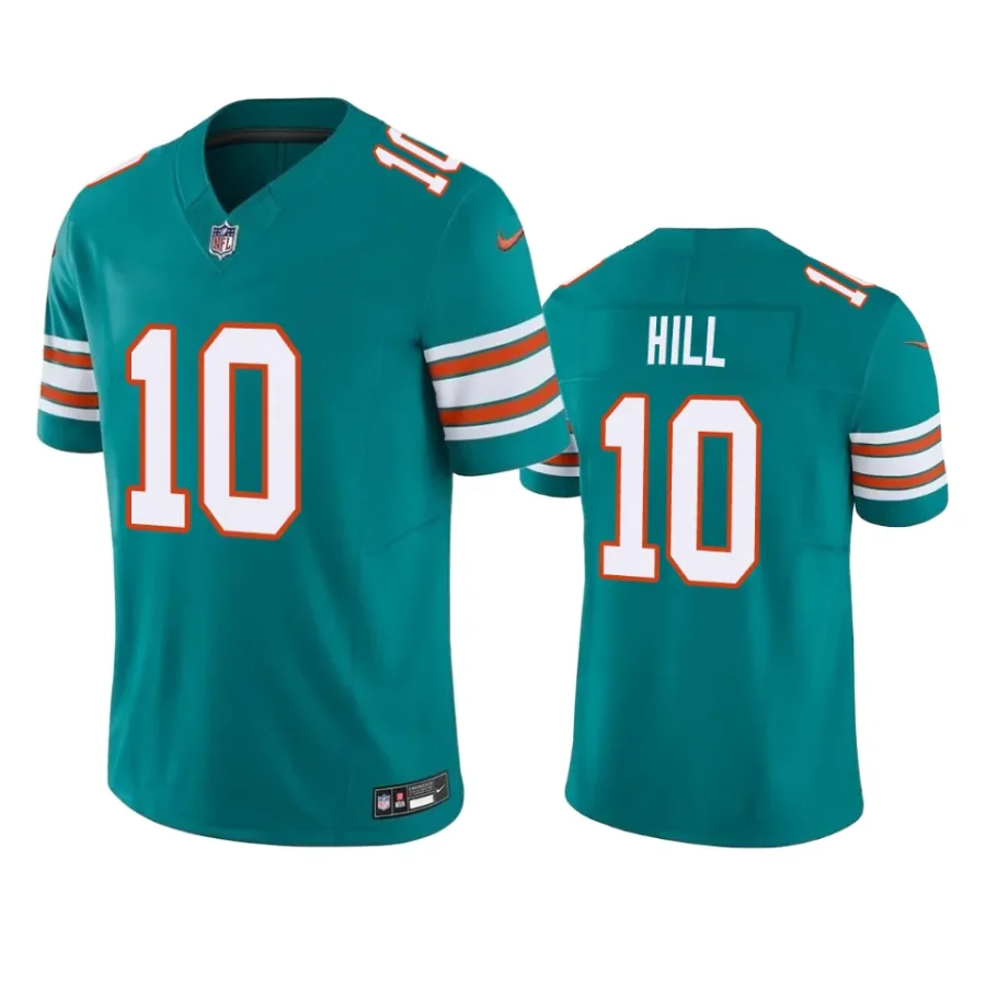 tyreek hill dolphins aqua vapor f.u.s.e. limited jersey