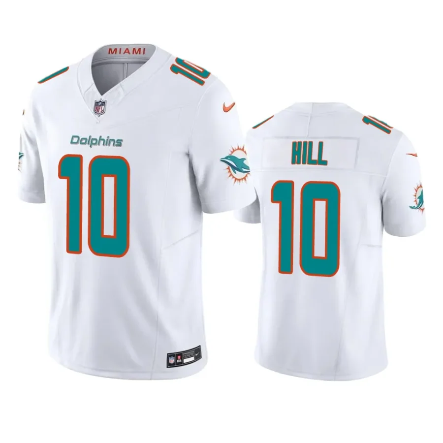 tyreek hill dolphins white vapor f.u.s.e. limited jersey