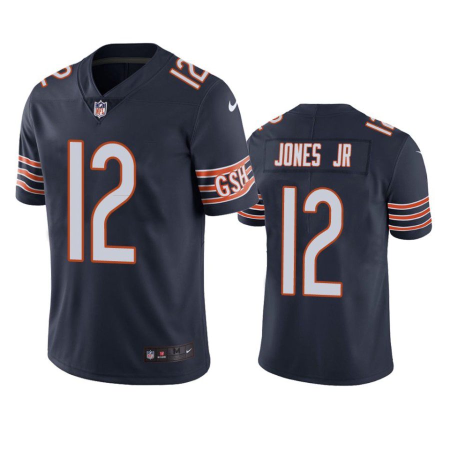 velus jones jr. bears vapor limited navy jersey