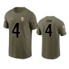 vikings dalvin cook olive 2022 salute to service t shirt