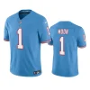 warren moon titans light blue oilers throwback limited jersey