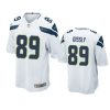 will dissly seahawks white game jersey