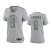 women aaron rodgers jets atmosphere fashion game gray jersey