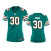 women alec ingold dolphins throwback game aqua jersey