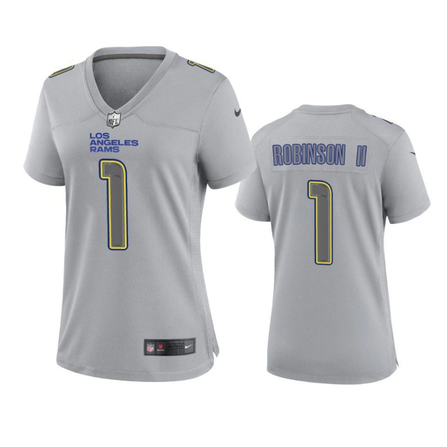 women allen robinson ii rams gray atmosphere fashion game jersey