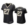 women alontae taylor saints game black jersey