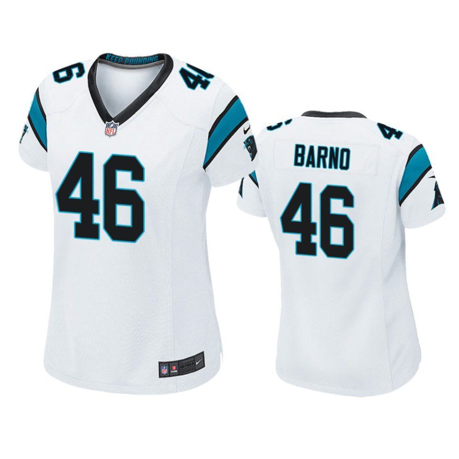 women amare barno panthers game white jersey